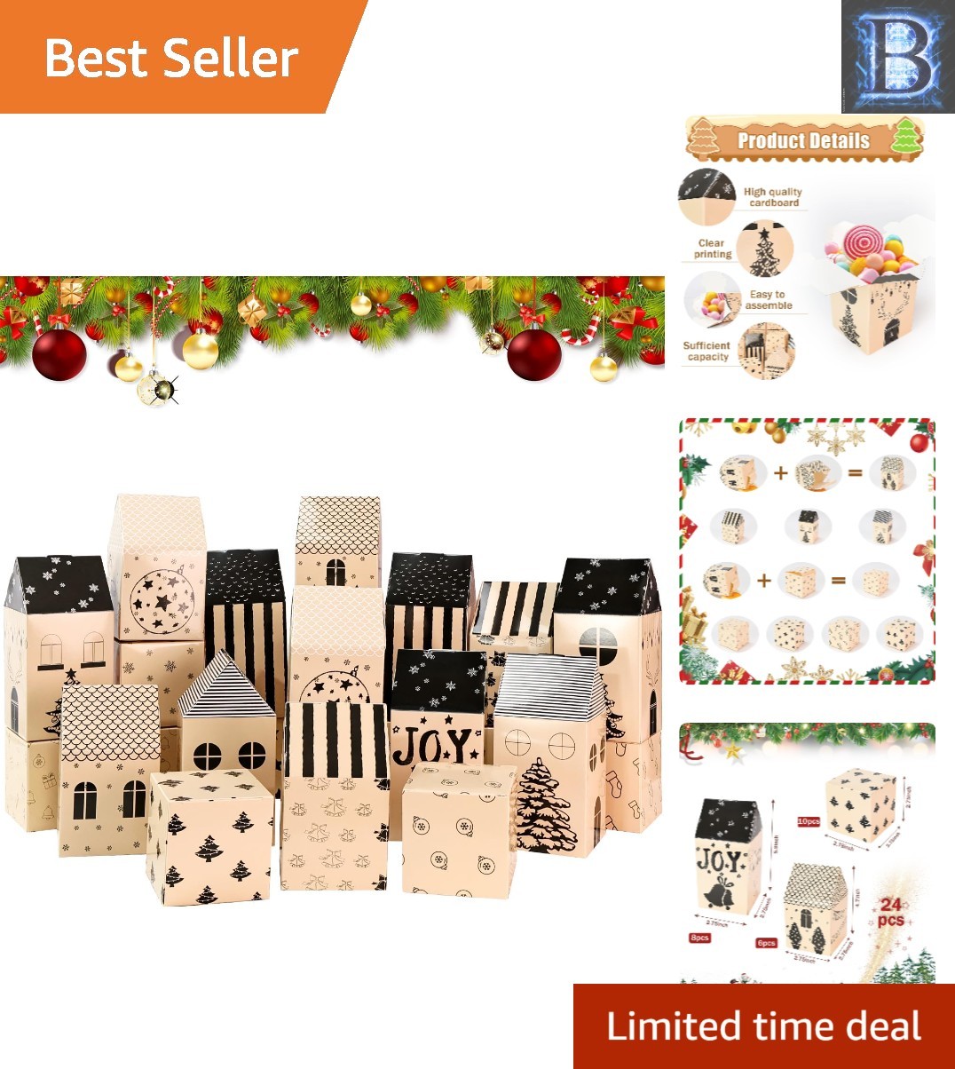 24 Fillable Advent Calendar Boxes for DIY Christmas Countdown - 2025 Edition gallery