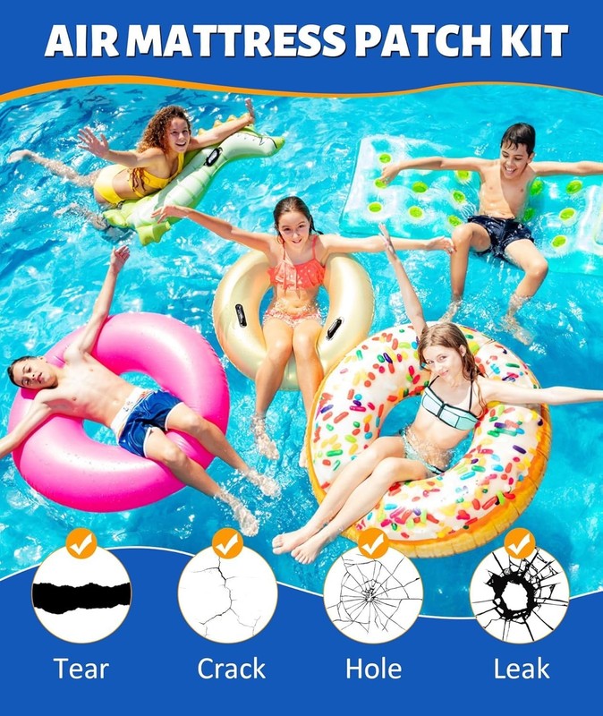 Reliable 80 ML Repair Patch Kit for Swimming Pools, Boats and Inflatable Toys gallery