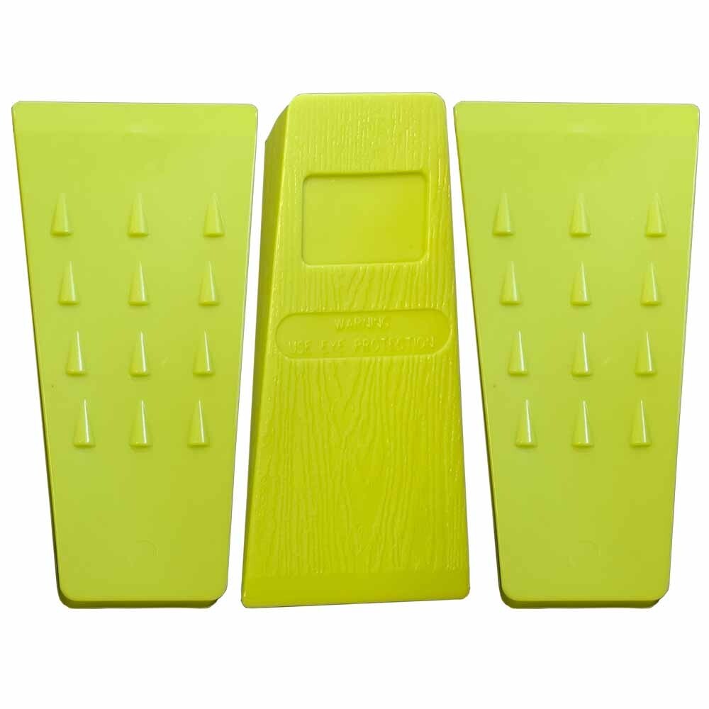 3 Pack 5.5" Tree Felling Wedge Logging Bucking Falling ABS Plastic (Green) gallery