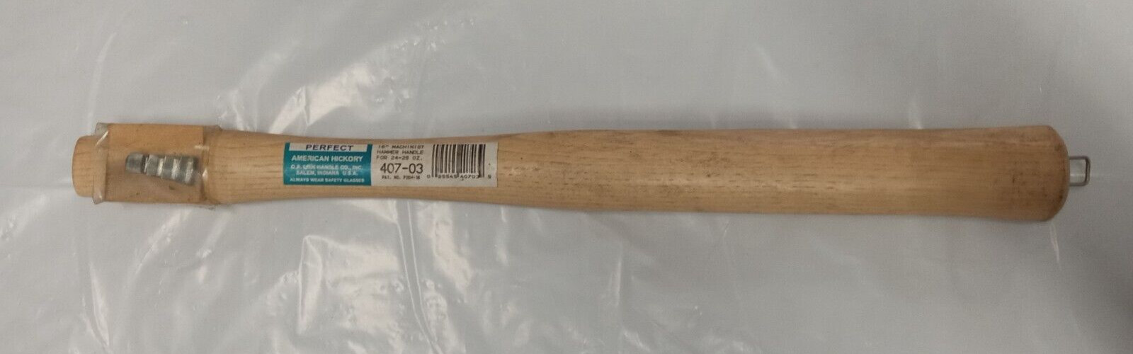 O.P. LINK Handle Co. 407-03 16" Replacement Machinist Hammer Handle for 24-28oz gallery