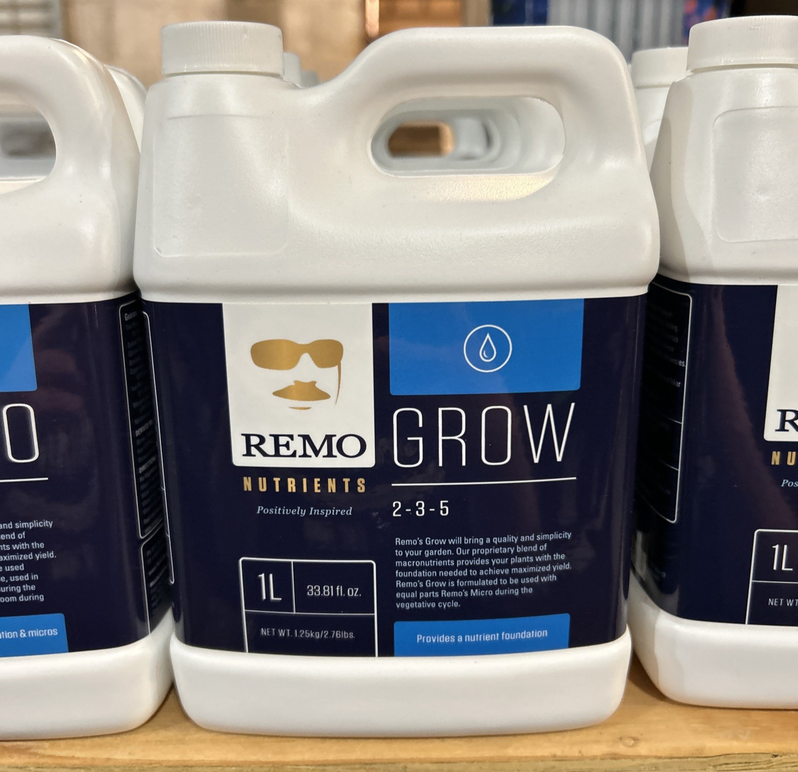 Remo Nutrients Grow / Micro / Bloom Trio 1L Each Base Nutrient Set - Brand NEW gallery