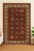 Super Kazak Hand-Knotted Rug 8x5.5 ft (96x66 in) | Finely Woven Wool Carpet gallery