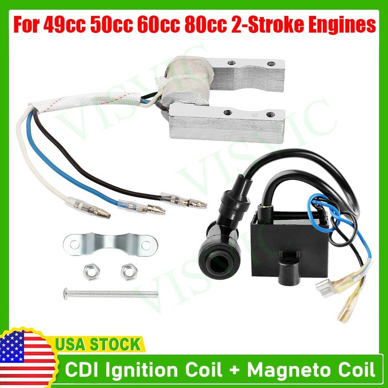 Ignition Coil CDI High Performance For 49cc 60cc 66cc 80cc Motorized Bike gallery