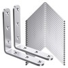 25Pcs Stainless Steel Angle Brackets, 3”x 3” Heavy Duty Corner Brackets,Metal... gallery