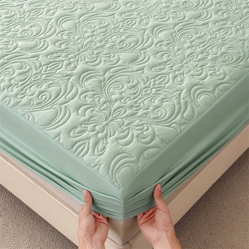 Waterproof Mattress Protector Soft and Breathable Quilted Mattress Cover gallery