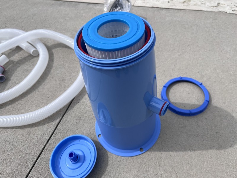 1000 GPH Pool Filter Pump Above Ground Type A/C Cartridge GFCI ETL System gallery