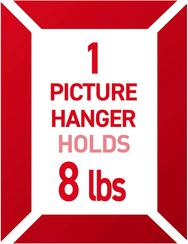 Command 8 Lb Jumbo Universal Picture Hanger, 3 Frame Hangers and 8 Command Strip gallery
