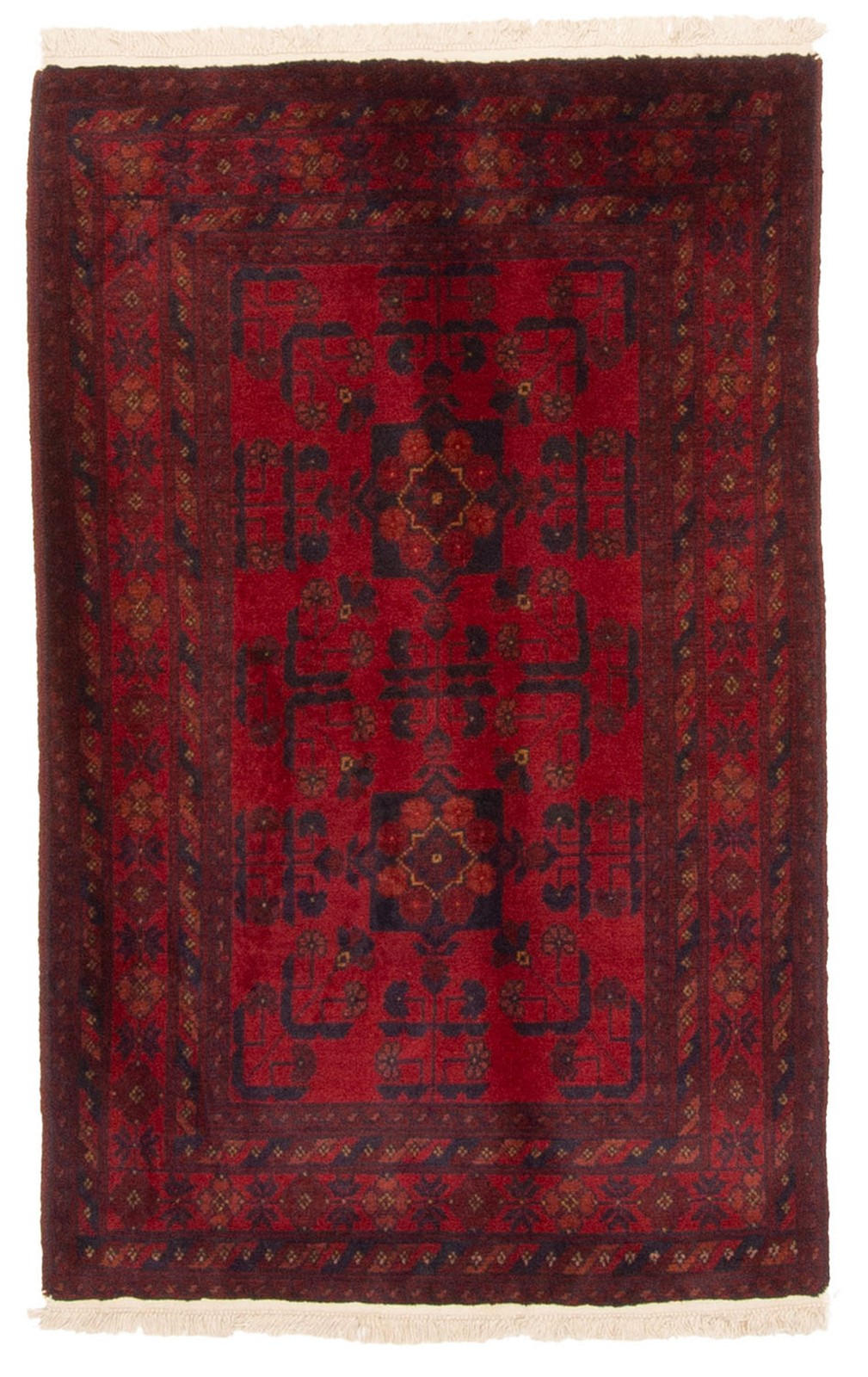 2'6" x 4'0" Hand Knotted Area Rug Traditional Oriental Wool Carpet gallery