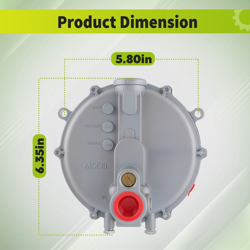 Propane&natural gas conversion For Robin/SubaruTecumseh Troybilt Westinghouse  gallery