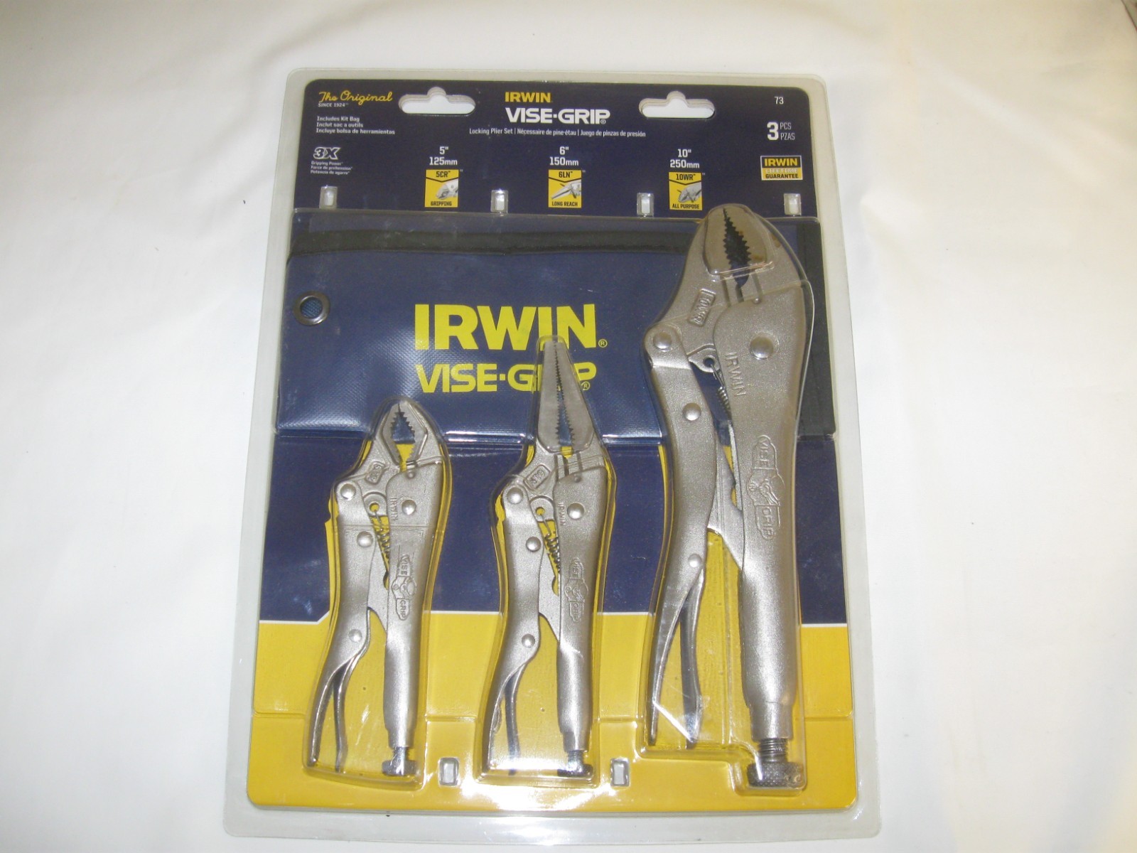 3-piece Irwin VISE-GRIP with Kit Bag gallery
