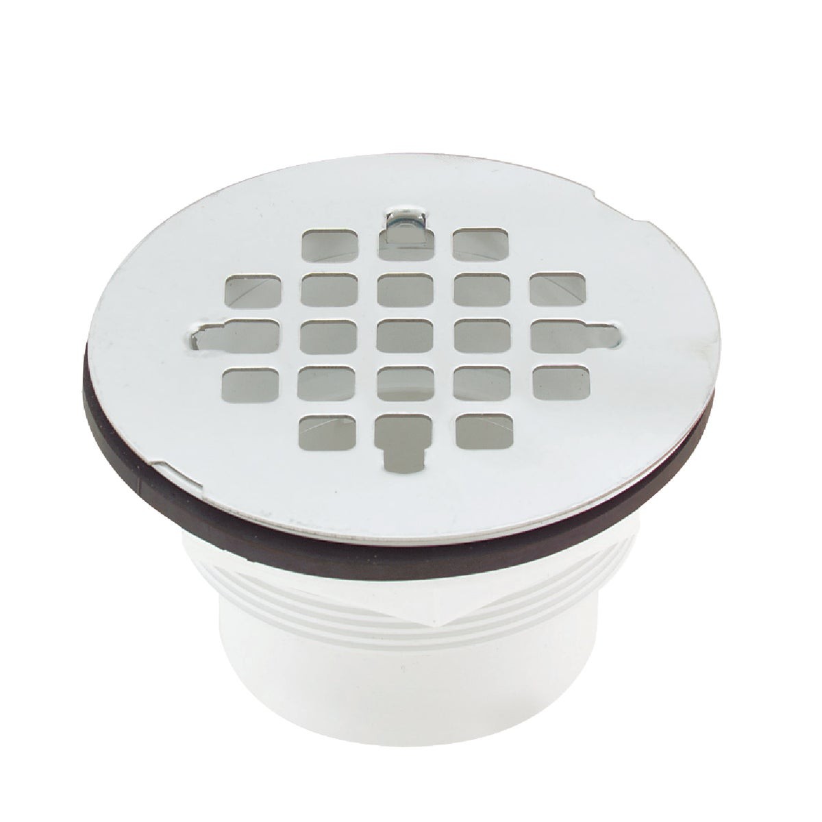 Jones Stephens 2 In. PVC Solvent Weld Shower Drain with 4-1/4 In. Stainless gallery
