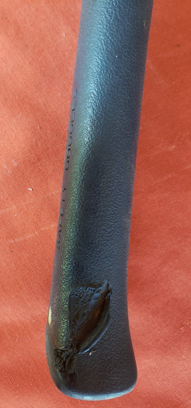 USED ESTWING WEIGHT FORWARD CARPENTER'S HAMMER 17 Oz 14" LONG TOOL gallery