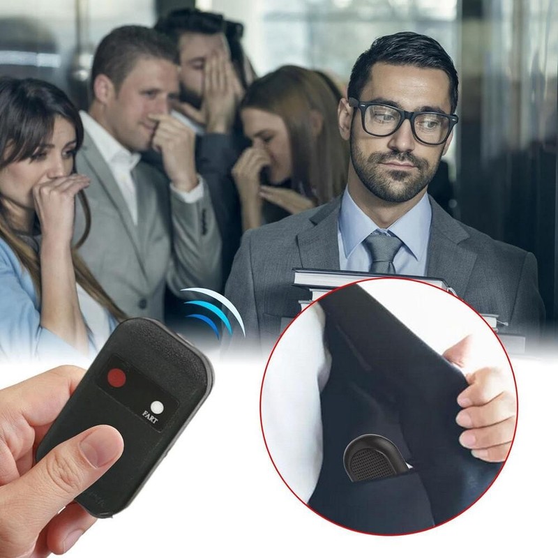 Mini Electric Fart Box Machine Remote Controlled Prank Joke Fun Fart Machine Box gallery