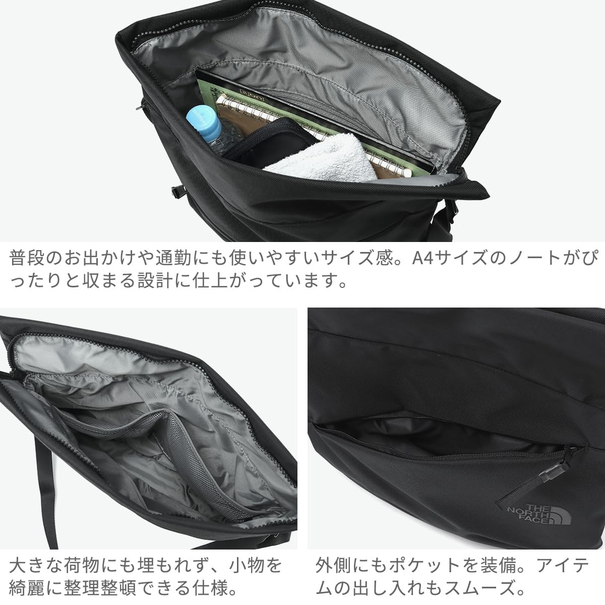 THE NORTH FACE Pyrenees Shoulder L Black 5