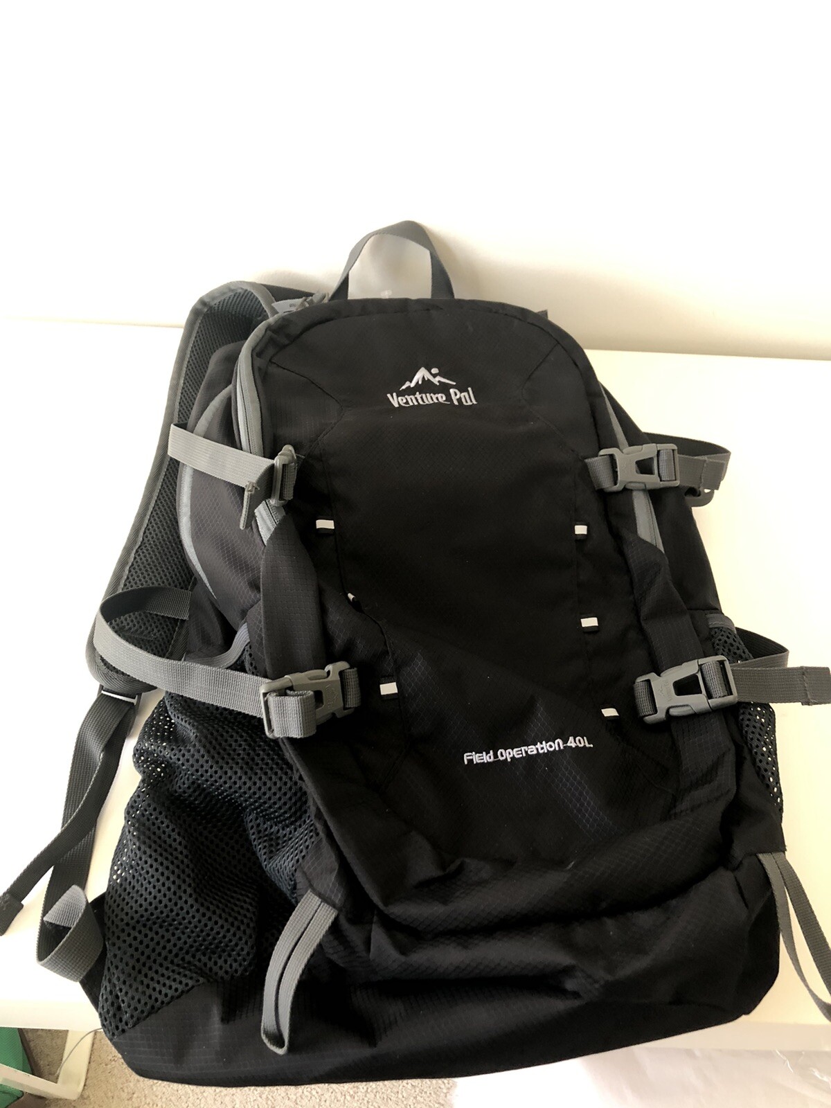 BackPack Venture Pal Field Operation 40L Daypack Backpack Black Packable