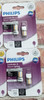 2x LOT Philips Landscaping Lighting 120V 20W 2.2w LED G8 Bi Pin Base 4 Bulbs gallery