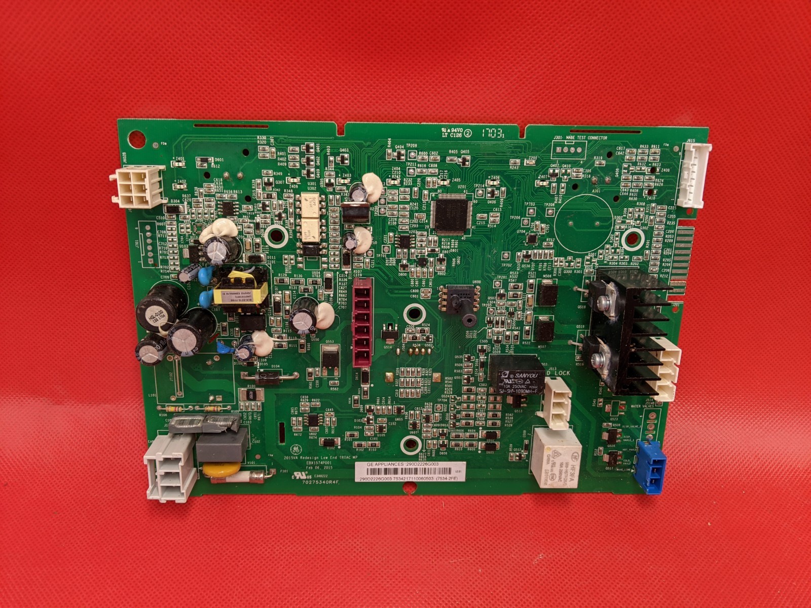 GE WASHER CONTROL BOARD 290D2226G003 WD-18119 gallery