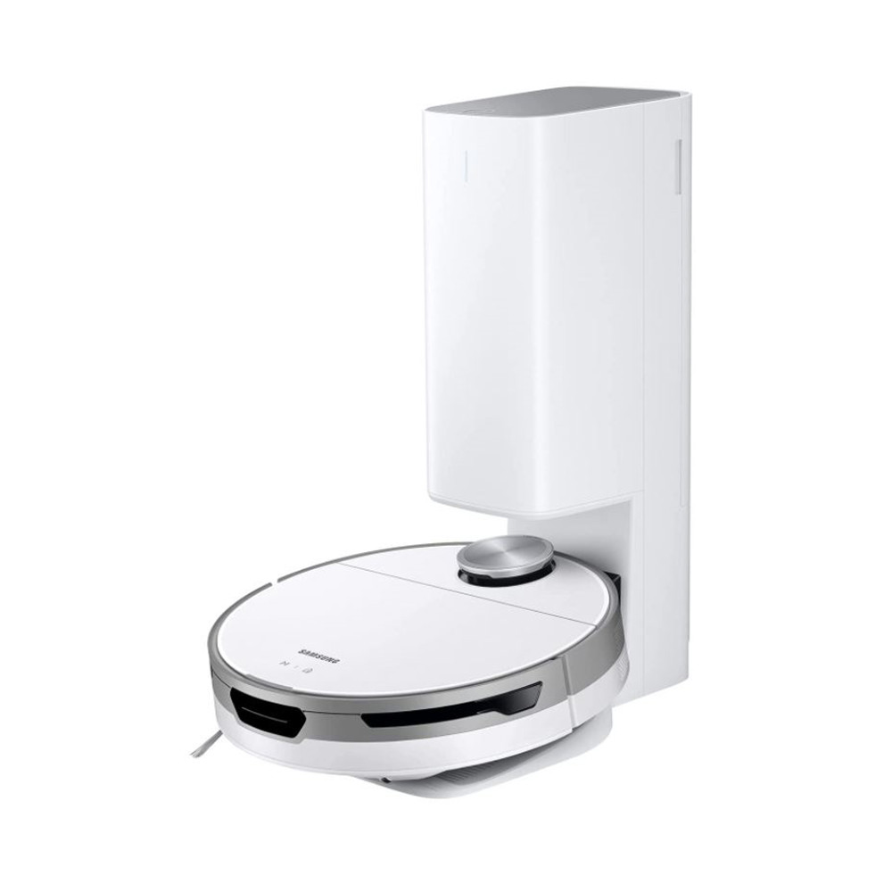 Samsung Jet Bot+ White Auto Charging Robotic Vacuum HEPA Filter and Automatic Di gallery