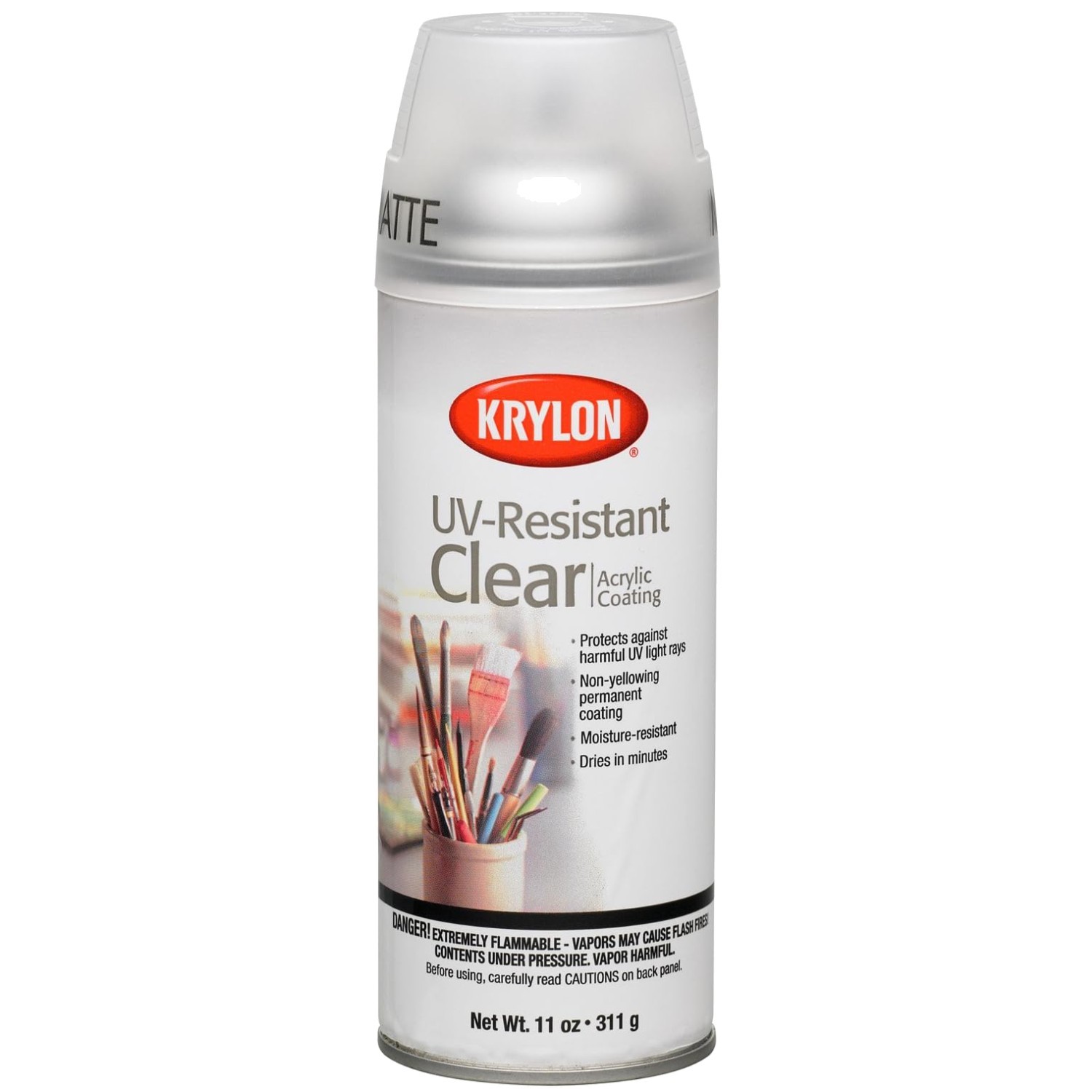 Clear Matte Spray Paint, 11-Ounce UV Coat gallery