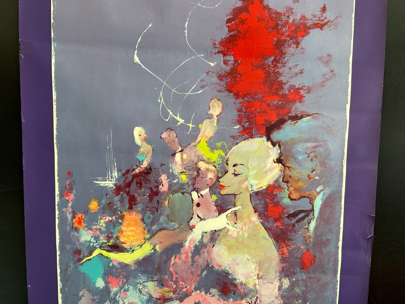 original c. 1950s Pleasant SCANDINAVIA by SAS Scandinavian Airlines 25x39 Poster gallery