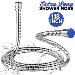 10FT Shower Head Hose Handheld Extra Long Stainless Steel Bathroom Tube US