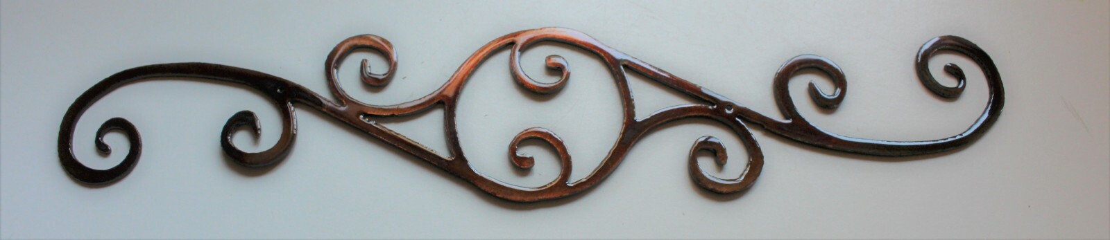 Decorative Scroll 12" Metal Wall Art Decor gallery