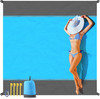 Beach Blanket Sandproof Oversized, 79''×83'' Extra Large Beach Mat, Lightweight gallery