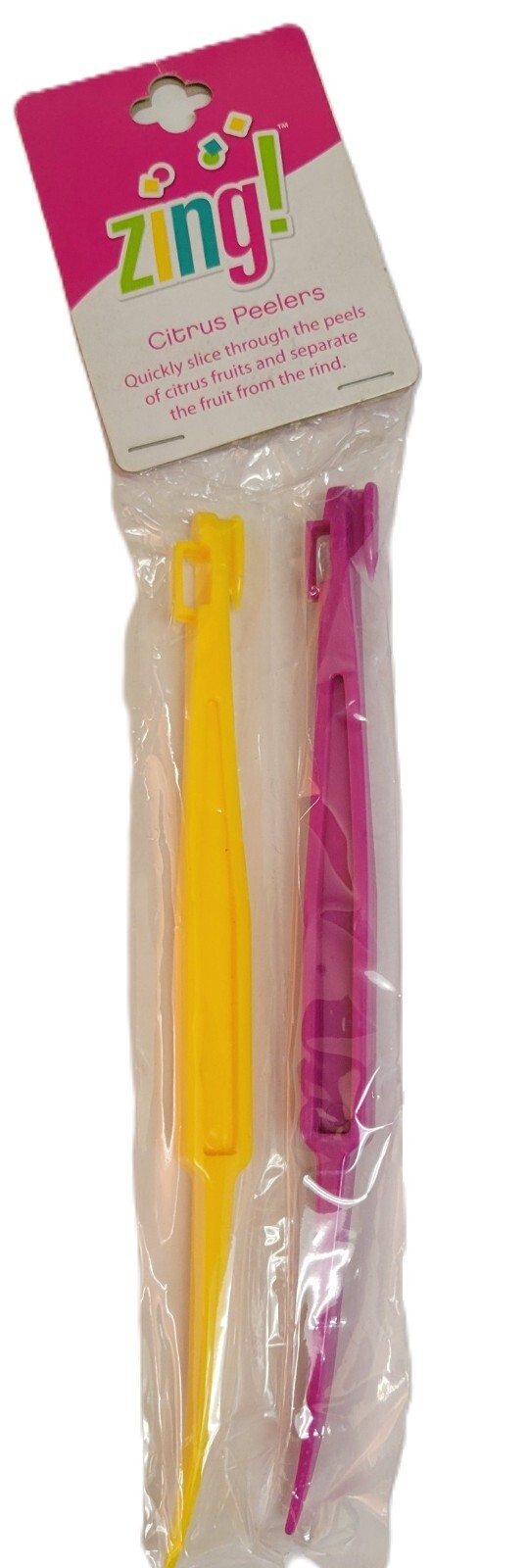 Zing! Citrus Peeler (Color May Vary) Pack of 2 gallery