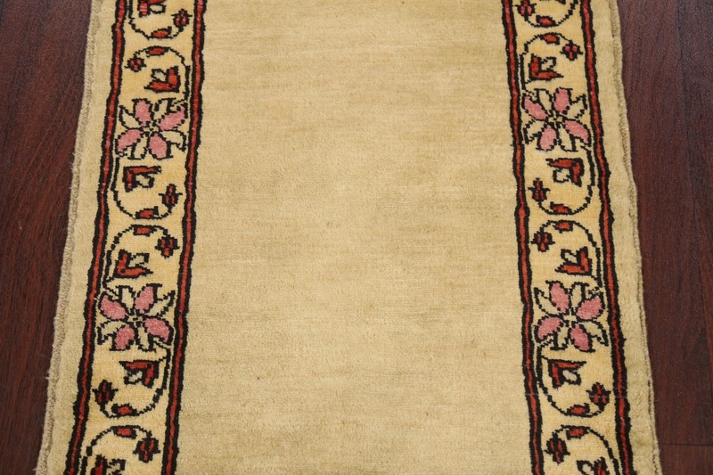 Bordered Modern Gabbeh Kashkoli Oriental Rug 2x3 Wool Handmade Carpet gallery