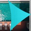 Sun Shade Sail 32 x Triangle Turquoise 190 GSM UV Block Palace World ssET32 gallery