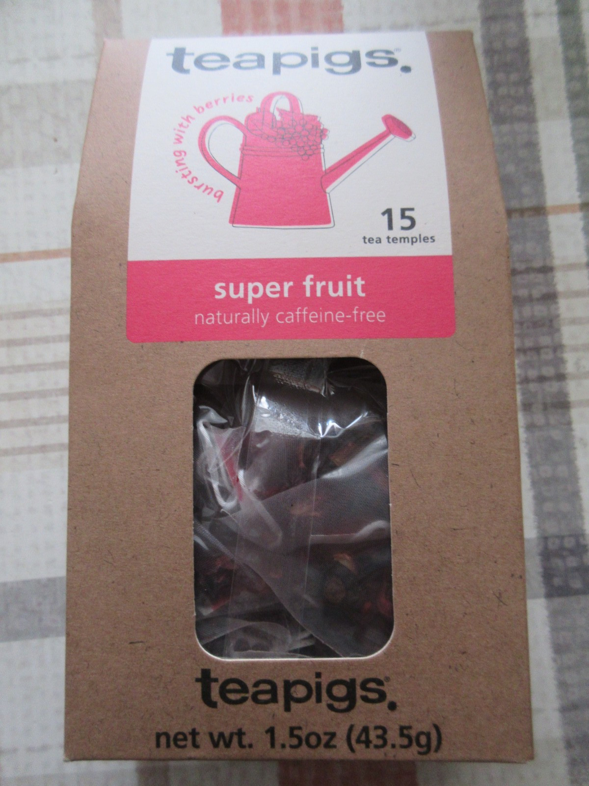 Teapigs Superfruit Bursting With Berries 15 Tea Temples Exp 2/28 gallery