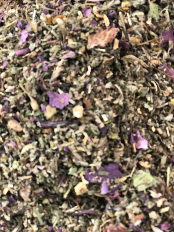 No.56 Mix Skullcap Chamomile Passionflower WildLettuce Damiana Lotus Marsh Mull gallery