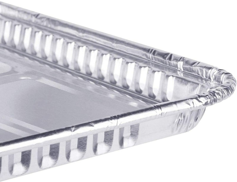 Disposable Cookie Aluminum tray/Cookie Sheet 17 3/4 x 12 3/4 x 1 1/4 inches gallery