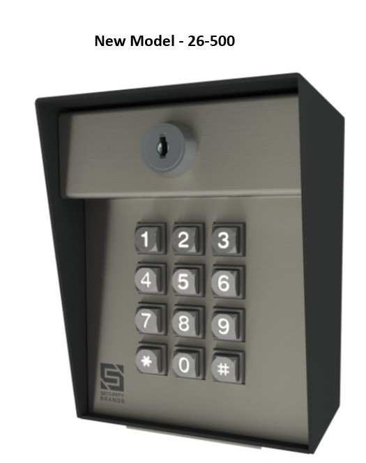 AAS Security Brand 26-500 Hard Wired Keypad, Replaces Old American Access 26-100 gallery