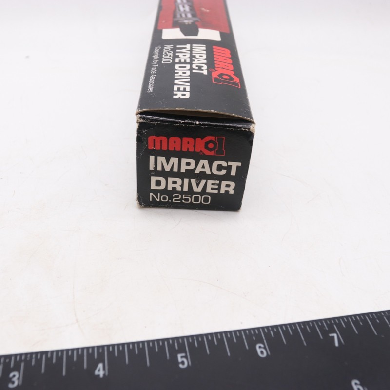Mark 1 No.2500 Impact Type Driver Set w/ 4 Bits Vintage 1984 New in Box gallery