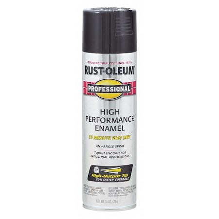 Rust-Oleum 7579838 Rust Preventative Spray Paint, Black, Gloss, Solvent, 15 Oz gallery