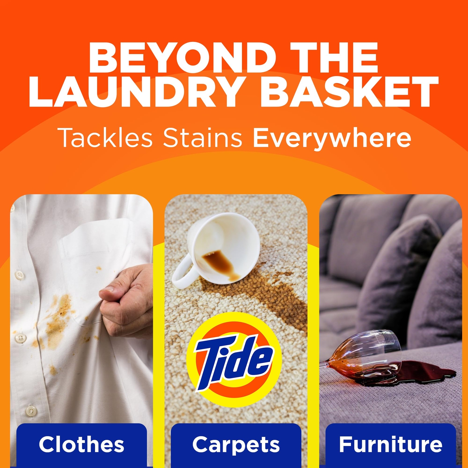 Tide Rescue Laundry Stain Remover Spray 22 Fl Oz Pack of 4 Tough on Stains gallery