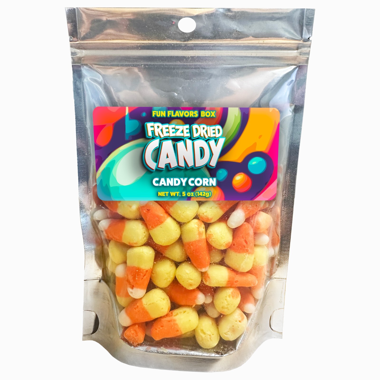 Freeze Dried Candy Corn Halloween Crunchy Treats, 5 oz gallery