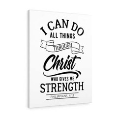 I Can Do All Things Through Christ Philippians 4:13 Bible Vers