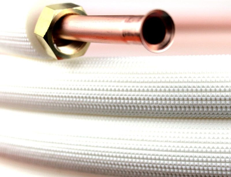 33FT Mini Split Line Set 1/4x3/8 HVAC Copper Tube gallery