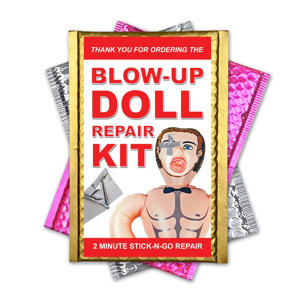 Prank Mail Doll Repair Kit Gag Practical Joke Sent Directly to Friends