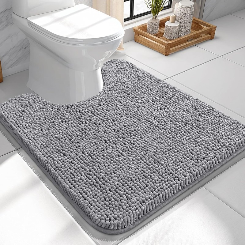 Bathroom Rugs Extra Soft Absorbent Chenille Bath Mats for Bathroom Floor gallery