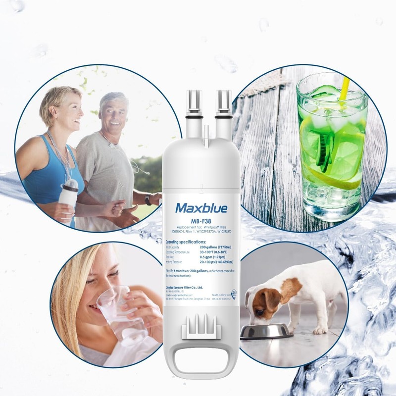 Maxblue MB-F08 Refrigerator Filter, Replacement for Kenmore® 46-9083, 46-9030 gallery