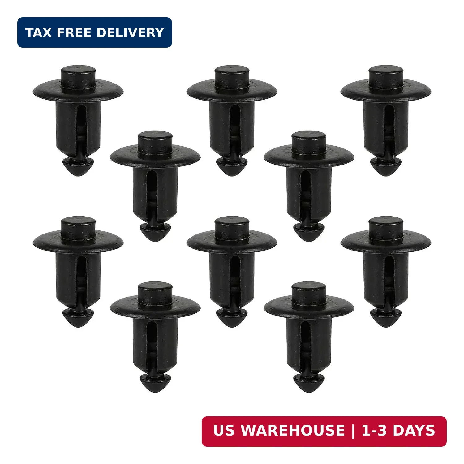 10PCS Tailgate Molding Rivet Retainers Clips Compatible with Ford F150 F250 F350 gallery