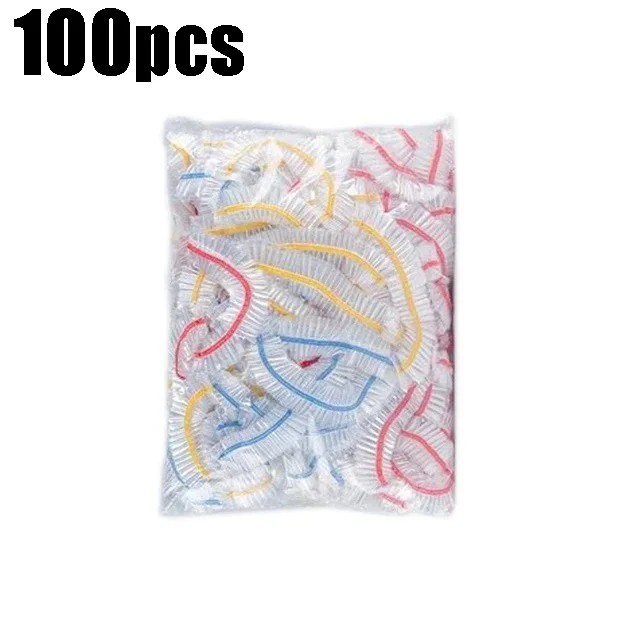 Disposable Food Cover Plastic Food Bag Elastic Wrap Food Lid Bowl Dish Covers gallery