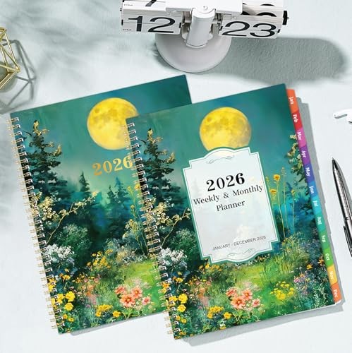 2026 Planner - 2026 Planner Weekly and Monthly from Jan. 2026 - Dec. 2026, 9" gallery