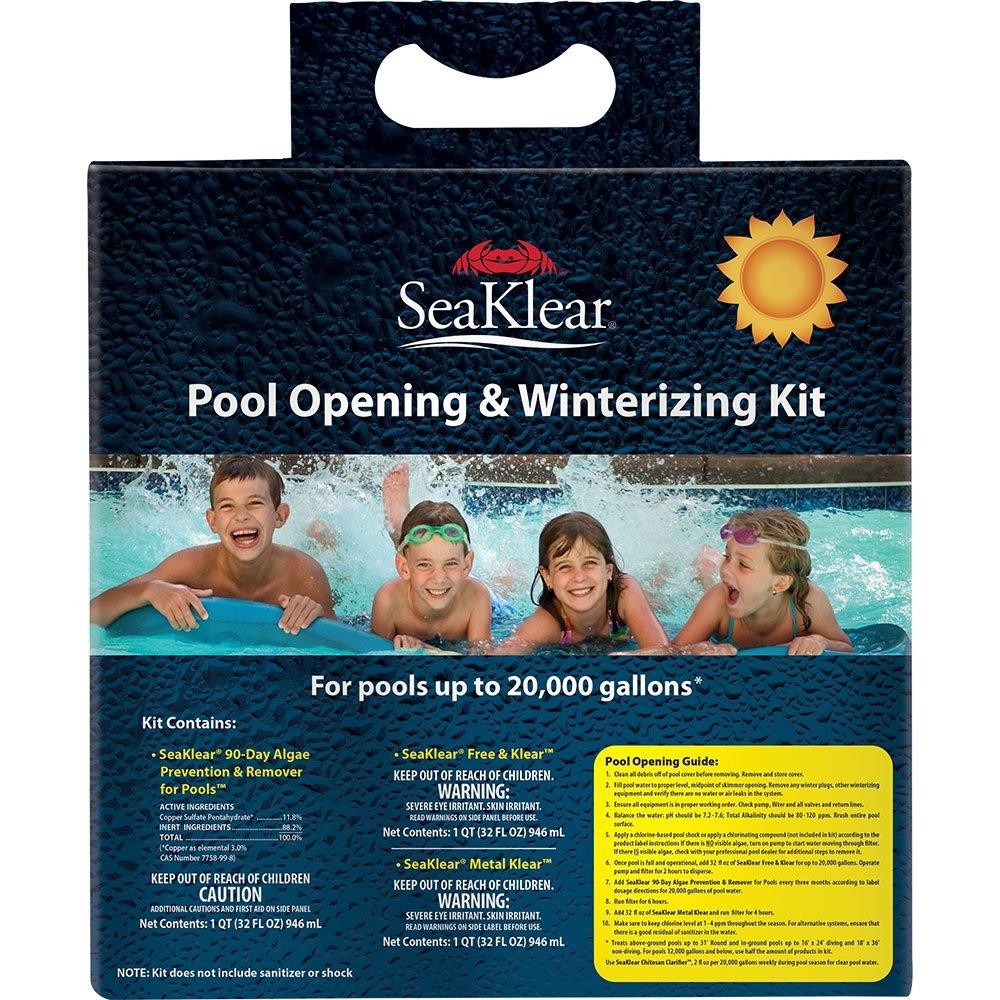 SeaKlear Pool Opening & Winterizing Kit up to 20,000 Gallons 90243SKR gallery