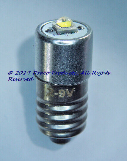 Cree Universal (+or-) Polarity 250 Lumen LED 5W MES E10 Screw Bulb for 2.6-9V gallery