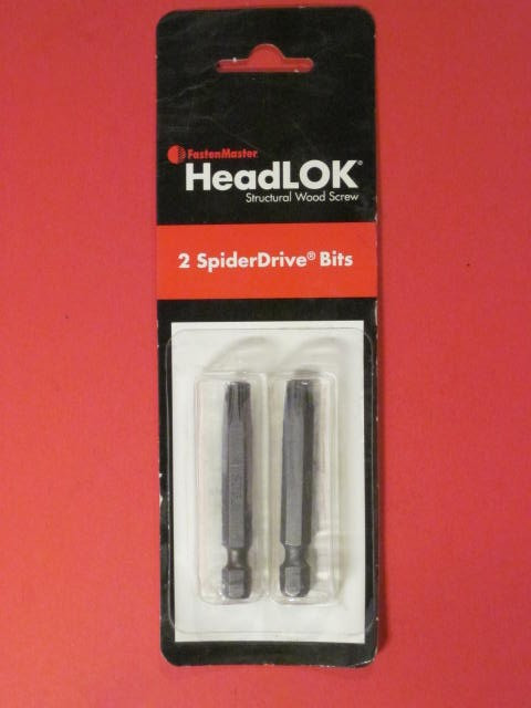FastenMaster Spider Drive Bits - N.O.S. - One 2 Bit Pack gallery