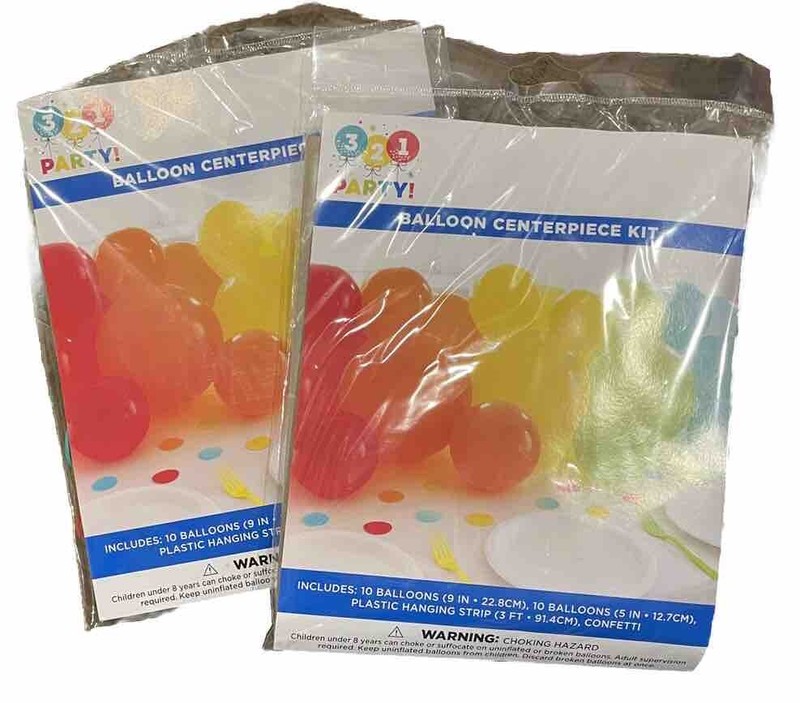 321 Party Decorating Kit Includes All You Need To Celebrate A Birthday, New gallery